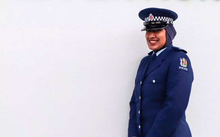 Police NZ hijab