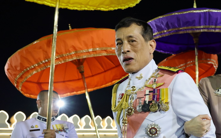 Declaration du roi de Thailande sur les manfiestants