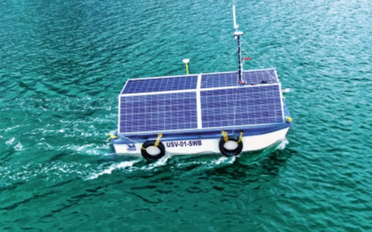 bateau autonome madras solaire