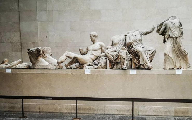 Brexit retour statues Grecques 