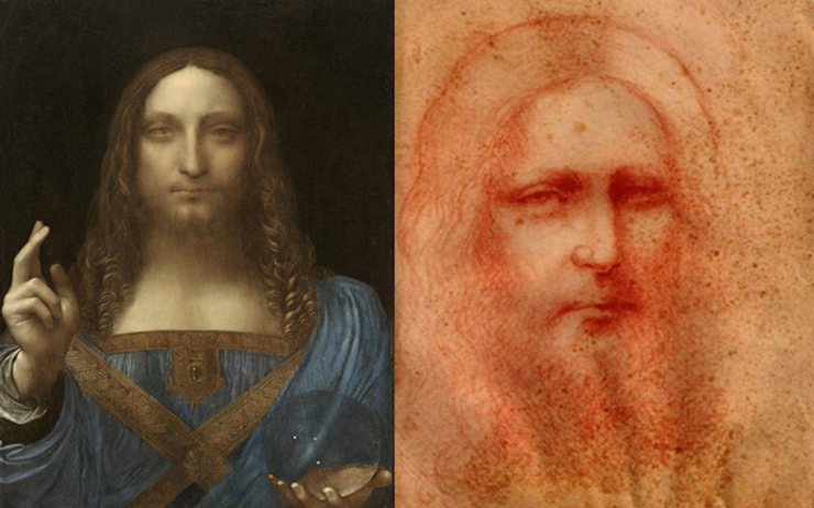 Léonard de Vinci portrait