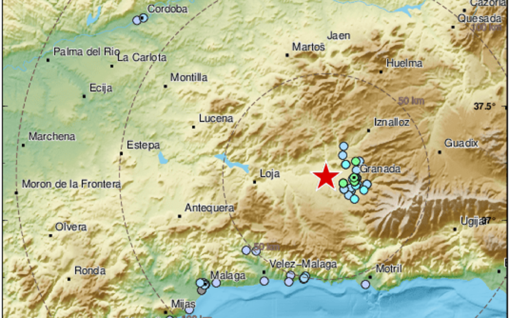 Terremotos Granada IGN