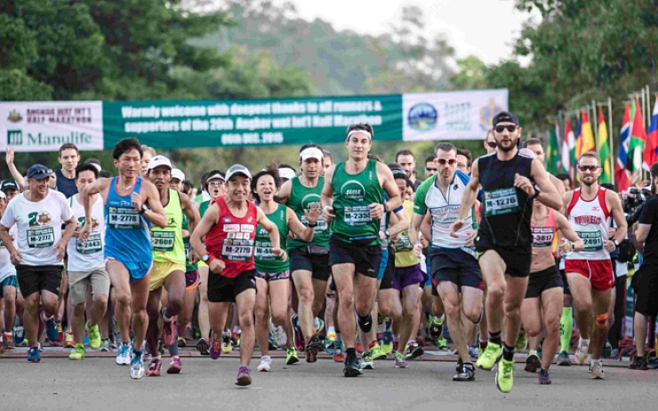 Angkor semi marathon