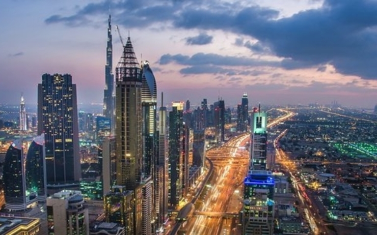 hotels illuminés Dubai 