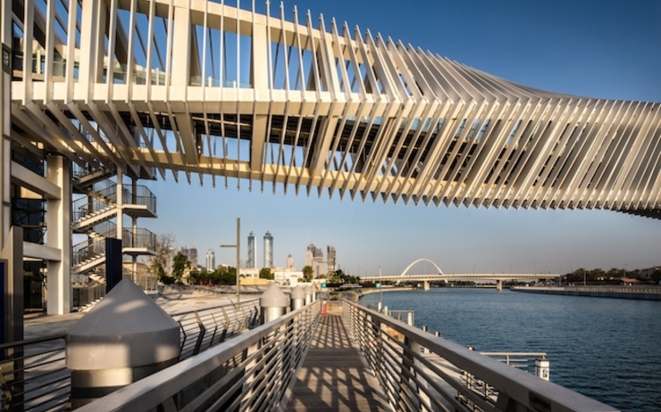 Le Dubai Water Canal Bridge listé dans les plus beaux ponts du monde