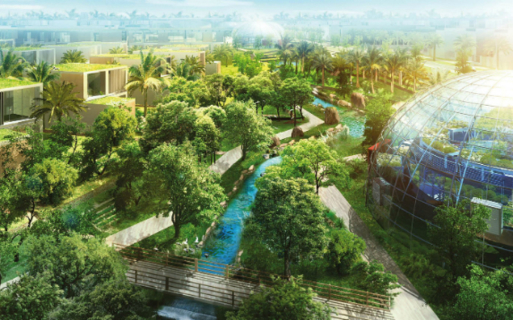 projet environnemental region Dubai 