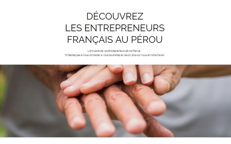 Un répertoire en ligne pour les entrepreneurs français du Pérou