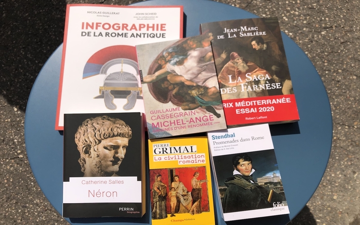 Des livres sur Rome