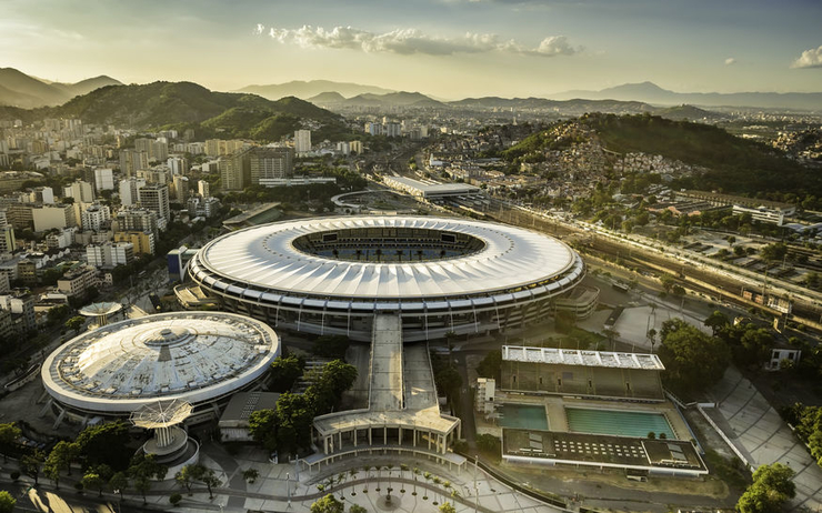 le stade Maracana à Rio de Janeiro