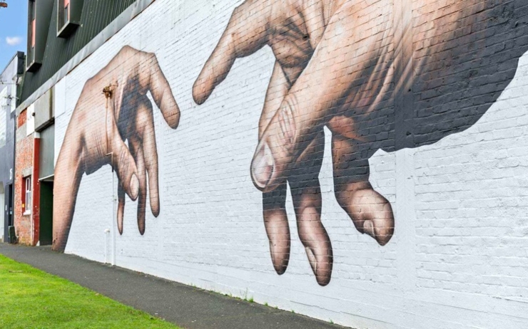 Street art à Morningside Auckland