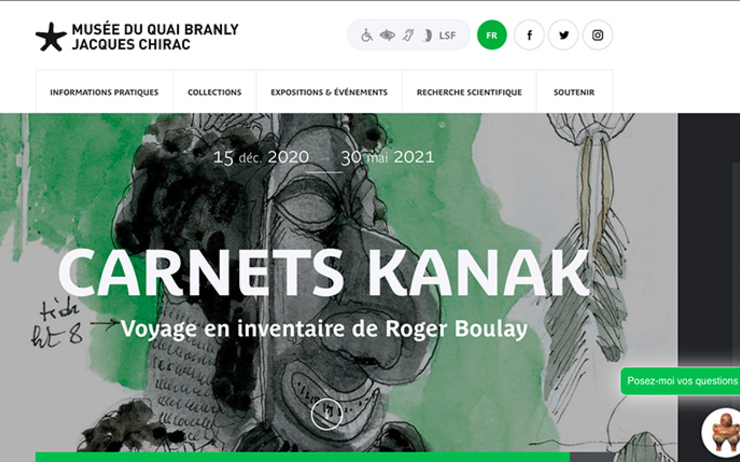 L'exposition Carnet Kanak au Quai Branly présente l'inventaire de Roger Boulay