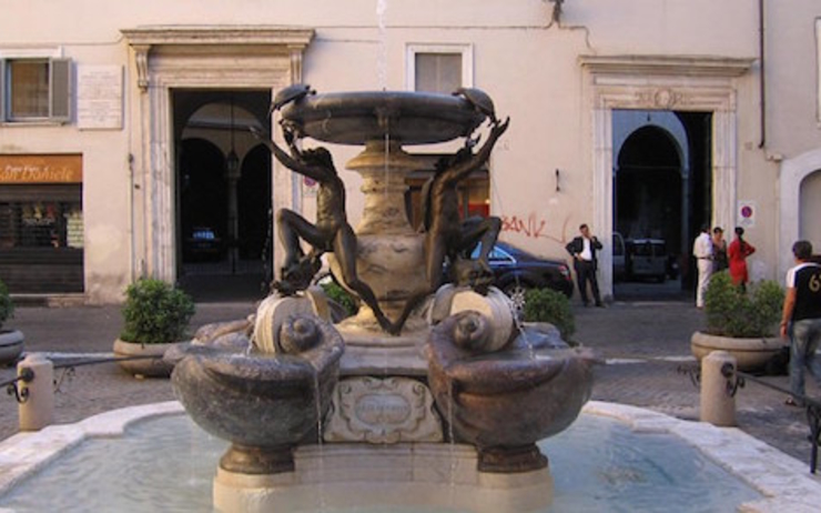 Roma fontana delle tartarughe