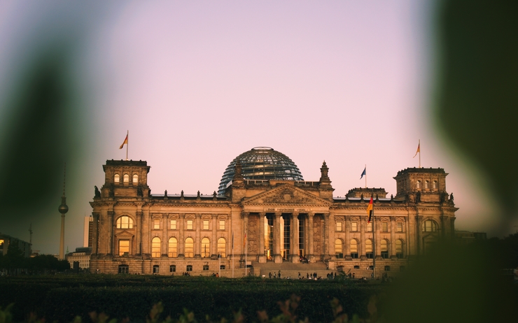 Bâtiment du Bundestag à Berlin