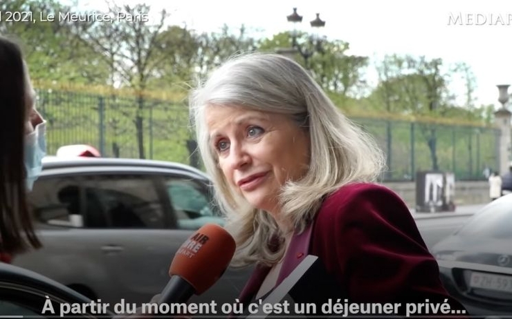 La sénatrice Joëlle Garriaud-Maylam interrogée par Mediapart