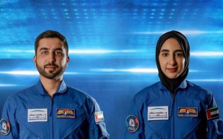 Noura Al Matrooshi et Mohammed Al Mulla, deux nouveaux astronautes émiratis