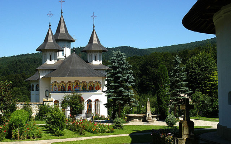 monastère Sihastria en Roumanie