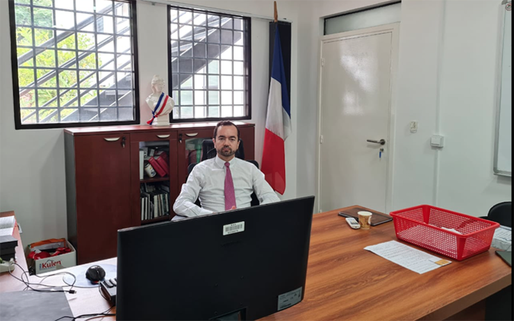 Adrien Cavey, le consul de France au Cambodge