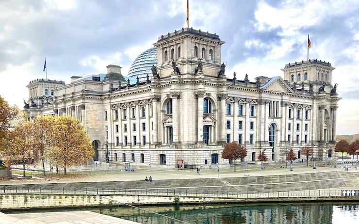 Une vue de la capitale allemande