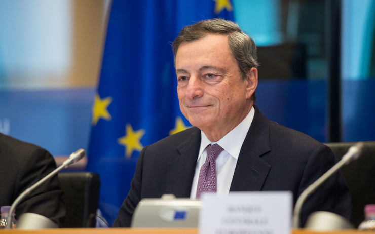 Mario Draghi à la réunion ministérielle