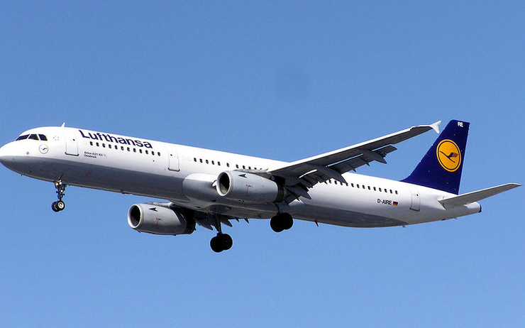Un avion de la compagnie Lufthansa 