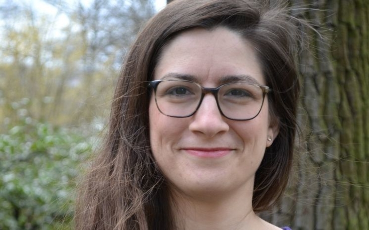 Audrey Leclerc, tête de liste de Engagement écologiste et citoyen en Allemagne du Sud​​​​​​​ dans la 3e circonscription d’Allemagne
