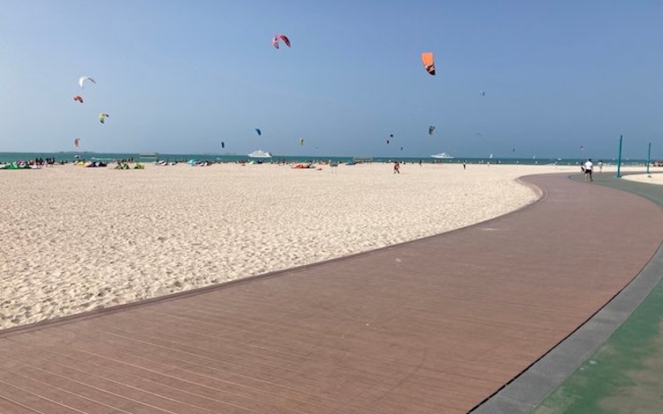 interdiction vélo kite surf beach 