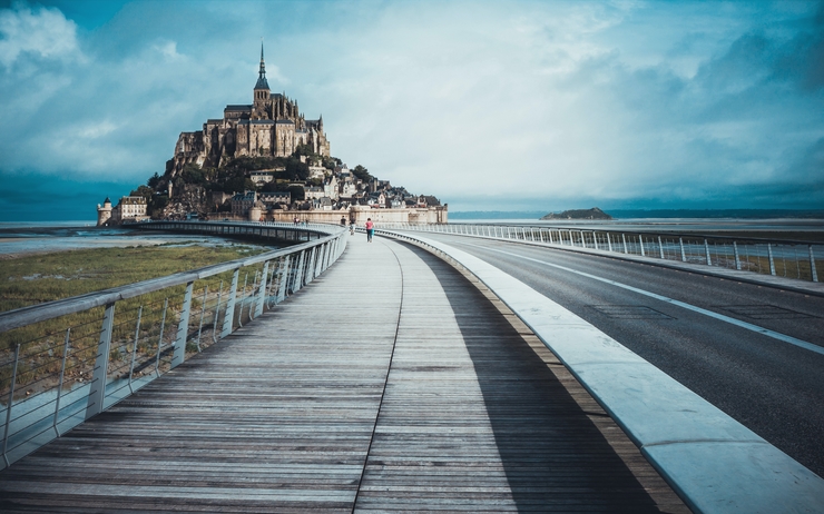 Le Mont Saint Michel en Normandie