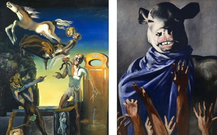 Deux oeuvres surréalistes exposées à Hong Kong par le Centre Pompidou