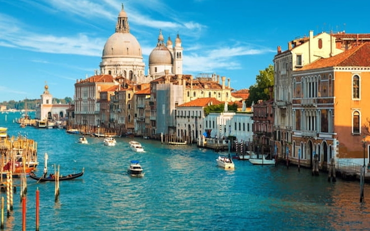 Vue sur Venise et la place Saint Marc