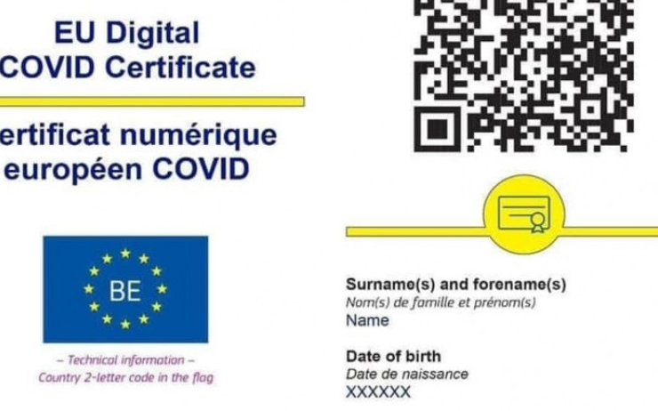 Certificat Covid numérique UE: