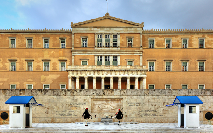 Le parlement d'Athènes
