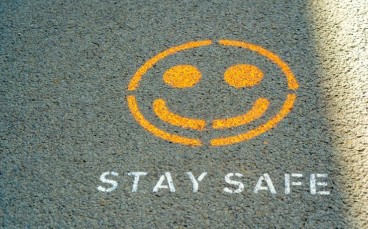 Smiley stay safe
