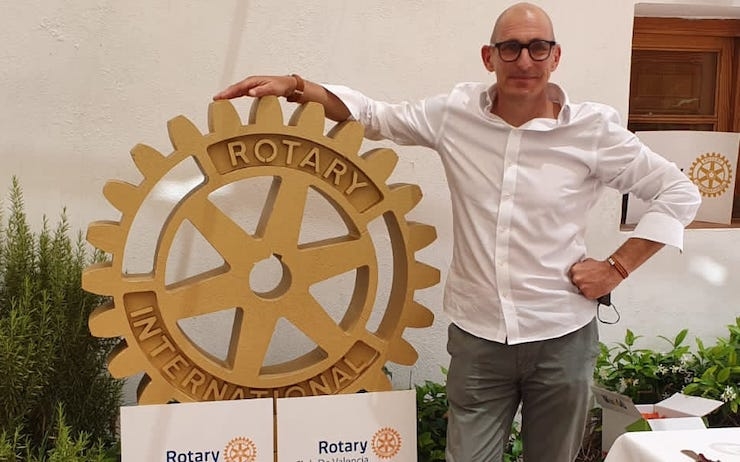 Philip Kalus, président du Rotary Club de Valencia durant l’année 2020-2021