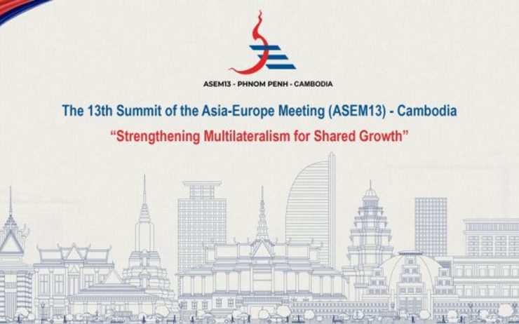 Le Cambodge accueillera le 13e sommet de l'ASEM en novembre