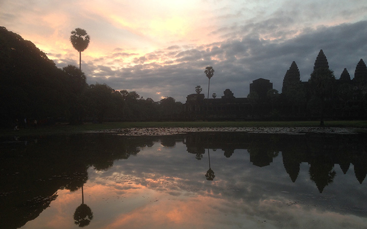 Angkor Wat au lever du soleil