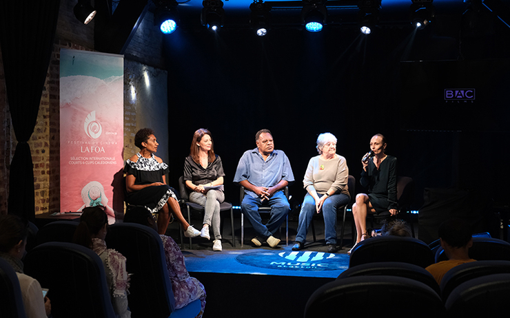 La conférence de presse du Festival de Cinéma de La Foa 2021 à Music Station, Nouméa