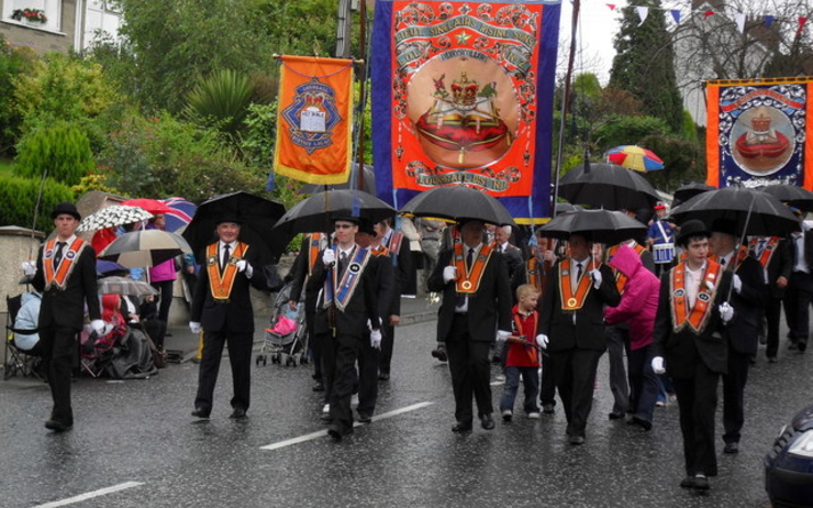 Le défilé Orangiste en Irlande du Nord 
