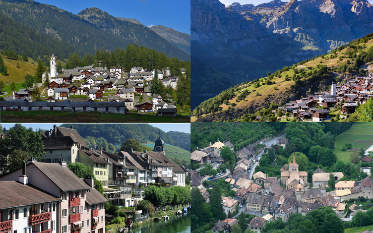 des villages en Suisse 