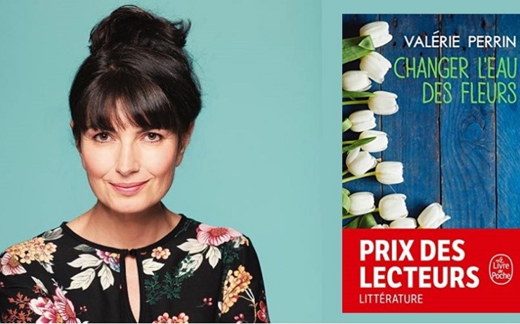 Valérie Perrin, autrice du livre "Changer l'eau des fleurs" 