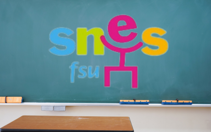 Le logo du syndicat SNES-FSU