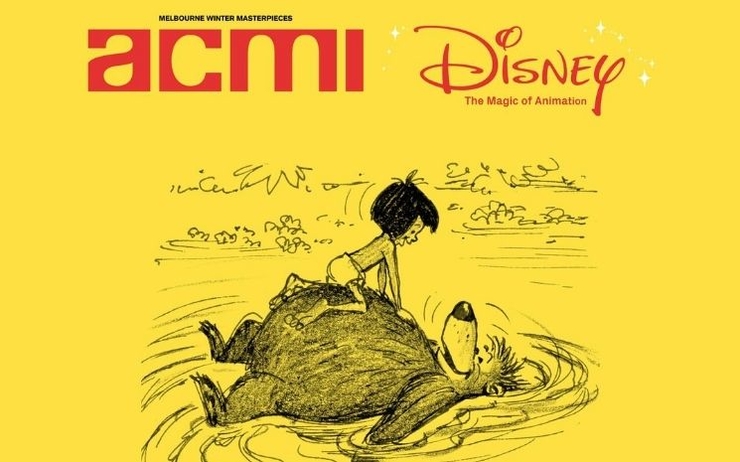 Exposition de croquis Disney a l'ACMI