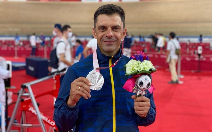 Eduad Novak roumanie Jeux paralympiques de Tokyo