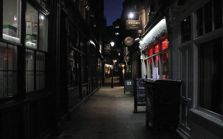 Une ruelle sombre de Whitechapel