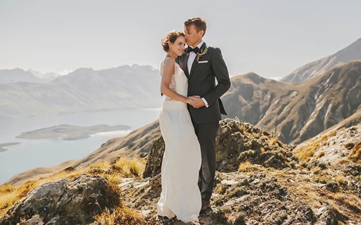Cérémonie de mariage en Nouvelle-Zélande