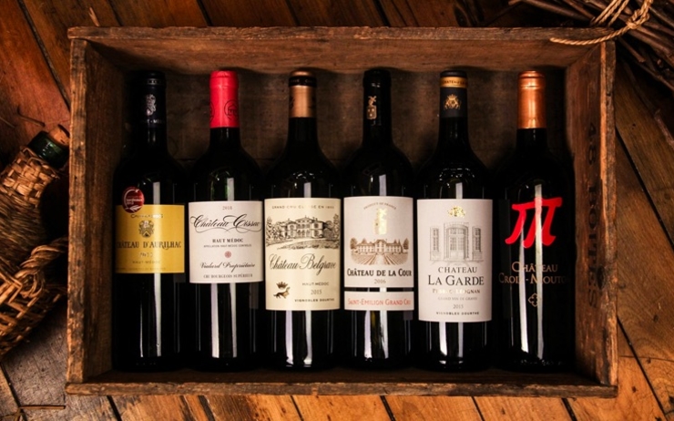 Coffret 6 vins de Bordeaux