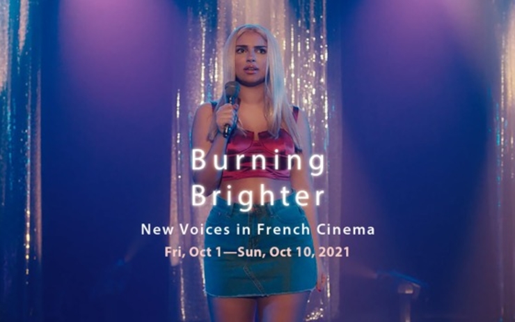 Affiche de Burning Brighter, le festival du film français célébrant la diversité