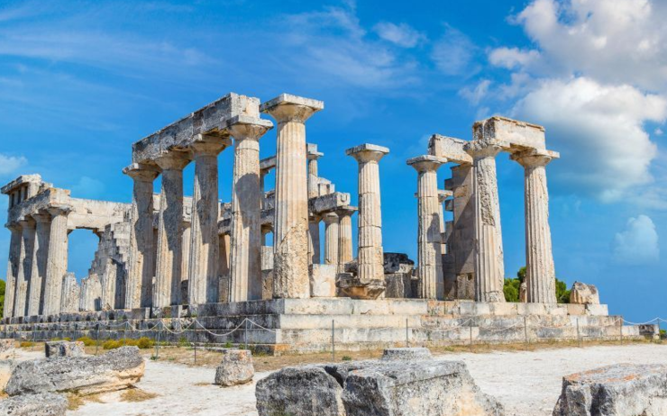 Aegina ancienne capitale Grecque