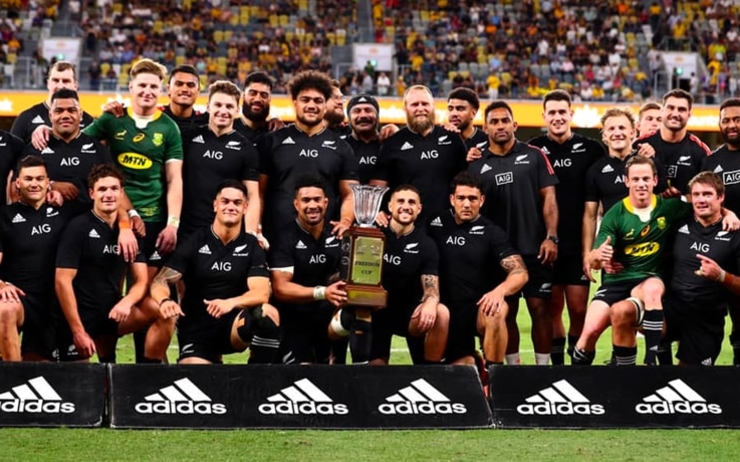 All Blacks remportent le rugby championship