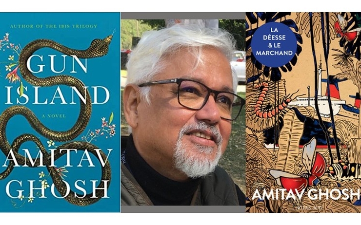 Amitav Ghosh et son dernier roman la déesse et le marchand