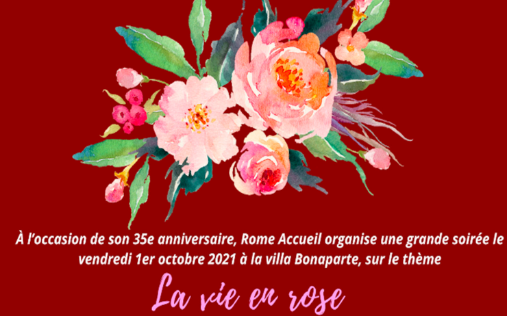 Affiche de présentation de l'évènement "La Vie en Rose"